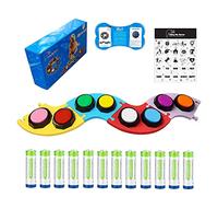 Lot de 8 boutons pour chien de couleurs avec 4 tapis, bouton d'enregistrement vocal avec 25 autocollants, boutons de dressage enregistrables, bouton sonore parlant pour chien