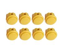 Lot de 8 boutons poussoirs d'arcade, 30 mm à clipser pour bâton de combat, compatible avec les joysticks Xbox 360/PS3/PS2 et Hori/MadCatz