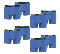Lot De 8 Boxers Slips Head En Coton Mélangé Pour Homme Uni Noir Blanc