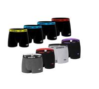 Umbro Caleçon Boxer Homme Coton, Lot de 8 | Homme, Coupe Ajustée, Stretch, Maintien Optimal, Ceinture Large, Usage quotidien