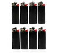 Lot de 8 Briquets J25 Mini Noir