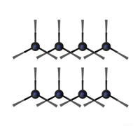 Lot de 8 brosses latérales de rechange pour aspirateur robot Bosch Spotless/BCRD1W/BCRC1W et Spotless Advanced/BCRD2W/BCRC2W, lot de 8 accessoires en plastique et nylon