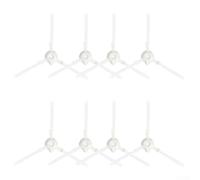 Lot de 8 brosses latérales de rechange pour aspirateur robot X Plorer Series 40 45 50 20 RR6825 ZR720002 toutes versions prises en charge