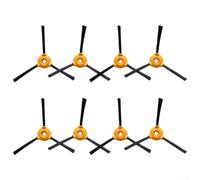 Lot de 8 brosses latérales de rechange pour Conga M50 et X-Treme pour un nettoyage efficace autour des meubles et des murs