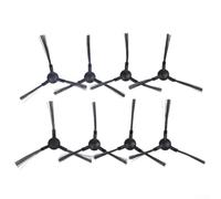 Lot de 8 brosses latérales de rechange pour MOVA S800 E20 Pro Plus et E20, brosse d'angle en poils de nylon pour robot aspirateur nettoyage des bords