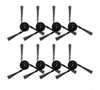 Lot de 8 brosses latérales en nylon et plastique pour aspirateur Mova Z5, Z5 Pro, Z50 Ultra - Pièces de rechange pour nettoyage des coins et balayage des bords