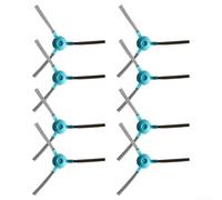 Lot de 8 brosses latérales en nylon pour robot aspirateur SENCOR | Lot de 8 pièces, adapté pour SRV 4200 4250 2230, montage facile sans outils, améliore le nettoyage des bords