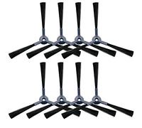 Lot de 8 brosses latérales IQ de rechange pour Shark IQ R101AE RV1001AE AV912S AV911S AV1010AE RV1000 AV970 AV993 AV1002AE Shark AI AV2501S AV2501AE RV2610WD RV2610WA RV2610WA RV2222A 502AE RV2520AOUS