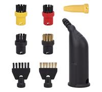 Lot de 8 brosses pour nettoyeur vapeur Karcher Easyfix SC1 2 3 4 5, en nylon et laiton, kit de brosses de rechange pour nettoyeur vapeur Kärcher