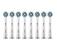 Lot de 8 Brossettes de rechange Oral-B CrossAction Blanc G