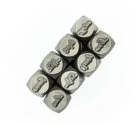 Lot de 8 burins professionnels pour sculpture de bijoux en métal - Outil pour la fabrication de bijoux et la texturation de bijoux