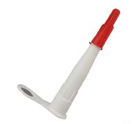 Lot de 8 buses de calfeutrage refermables pour cartouches de mastic en silicone, filetage standard EU3, longueur 10,5 cm, compatible avec mastic,