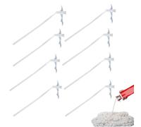 Lot De 8 Buses De Pulvérisation En Mousse À Expansion Fine,Tubes De Colle Jetables, Tubes De Rechange Pour Mousse De Pulvérisation, Embouts De Buse, Calfeutrage Adaptés Pour La Peinture Par