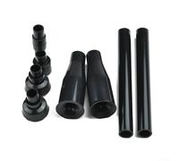 Lot de 8 buses pour fontaine à eau - Accessoires - Noir