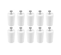 Lot de 8 butées de store en PVC pour volet roulant 40 mm avec vis de montage et vis de montage