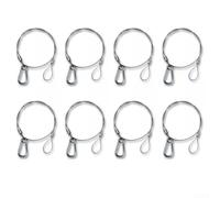 Lot de 8 câbles de sécurité résistants pour éclairage de scène Capacité de charge de 20 kg pour DJ et événements