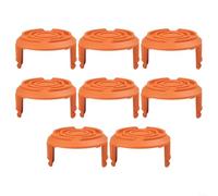 Lot de 8 cache-bobines compatibles QT452 pour débroussailleuse GGT450A1 GGT600A1 GGT350A Installation facile, matériau plastique, options de 2 ou 8 pièces (8 pièces)