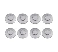 Lot de 8 cache-valves en aluminium pour Honda Shadow 750 1100 VTX1300 VTX1800 Magna Stateline Interstate M30 x 1,5 avec joint torique
