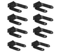 Lot de 8 cales de roue universelles - Blocs d'alignement antidérapants et patins de recul pour garage, remorque, camping-car, voiture et camion - Butées de roue robustes pour plus de sécurité