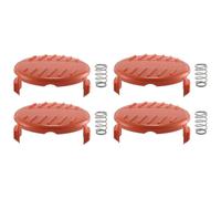 Lot de 8 capuchons de bobine et ressort de rechange RC-100-P pour débroussailleuse Black-Decker AFS