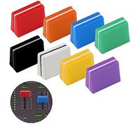 Lot de 8 Capuchons de Fader Colorés pour Pioneer DJM350, 400, 500, 700, 750, 800, 850, 900NEXUS, 900SRT, 900NXS2, 2000, 2000nexus Fader Caps Bouton Fader Table de Mixage Facile à Installer