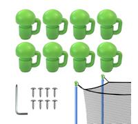Lot de 8 capuchons de protection universels pour trampoline | Housse de tube de trampoline pour maison, intérieur, extérieur, jardin, jardin, jardin, parc, femme et homme
