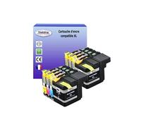 Lot de 8 Cartouches compatibles avec Brother LC129XL, LC125XL