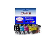 Lot de 8 Cartouches d'encre compatibles Brother LC3213XL pour Brother MFC-J491DW - (Noir et Couleur)