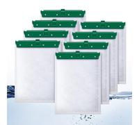 Lot de 8 cartouches filtrantes moyennes compatibles avec les filtres Tetra Whisper Bio-Bag - Cartouche de filtre de rechange pour TetraFauna ReptoFilter 90 GPH et Tetra Whisper 10i/IQ10/PF10