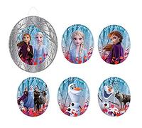Lot de 8 chapeaux de fête Disney La Reine des Neiges 2-20,3 x 9,5 cm - Parfait pour les fêtes d'enfants - Accessoire indispensable pour les fans de La Reine des Neiges
