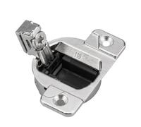 Lot de 8 charnières d'armoire de rechange Blum 110, modèle 30.310-11.02, Blum 110 degrés à visser sur charnières compactes à 33 pour portes d'armoire, sans plaque de montage ni vis