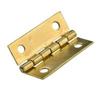 Lot de 8 charnières universelles acier pour meuble, L.30 x l.20 mm