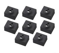 Lot de 8 chaussettes chauffantes en silicone compatibles avec les imprimantes 3D Ender 3 et S1, housses d'extrudeuse offrant une résistance à la chaleur et une prévention des filaments