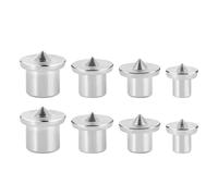 Lot de 8 chevilles de centrage - Pointes de centrage - Pointes de centrage pour le travail du bois - 6/8/10/12 mm - Pointes de centrage pour le travail du bois