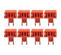 Lot de 8 chevilles pivotantes pour Workmate modèles 79-010-4, 79-028, 79-032 et pièces de rechange compatibles 242441-00, 80753002 - Orange Accessoires de serrage pour maintien irrégulier ou S