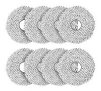 Lot de 8 chiffons de nettoyage de rechange pour aspirateur robot Eureka J15 Pro Ultra, ensemble d'accessoires de remplacement pour tampons de nettoyage rotatifs