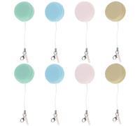 Lot de 8 chiffons de nettoyage pour écran de smartphone - Avec porte-clés - Réutilisables - Pour lunettes de soleil - 3,5 x 1,6 cm