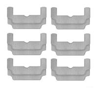 Lot de 8 chiffons de rechange pour Winbot Mini2 AIR2 ONE Pro ONE2 ECOVACS - Lavables en machine - En microfibre haute densité - Lavables en machine