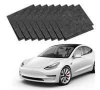 Lot de 8 Chiffons Efface Rayure Voiture, Réutilisable Chiffon Microfibre Nano pour Polissage Carrosserie Anti Rayure Rénovateur pour Rayures Légères Rayures Superficielles Tissu de Polissage Auto