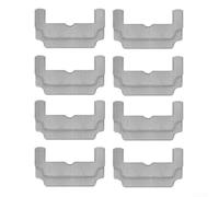Lot de 8 chiffons réutilisables Ecovacs pour winbot Mini2 AIR2 ONE Pro ONE2 - Non pelucheux