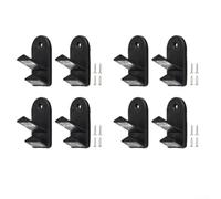 Lot de 8 cintres à double crochet pour tapis de découpe Cricut Explore Air 2, en plastique, économiseur d'espace et accessoires de découpe de vinyle, noir