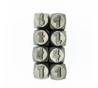 Lot de 8 ciseaux en métal pour la fabrication et la sculpture de bijoux - Équipement pratique pour orfèvres et artisans