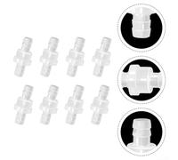 Lot de 8 clapets anti-retour en plastique pour systèmes d'eau, conçus pour empêcher le flux inverse et maintenir l'étanchéité de l'air (12 mm)