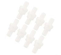 Lot de 8 clapets anti-retour unidirectionnels en plastique pour contrôler efficacement le débit d'eau et prévenir le reflux dans les applications pneumatiques (10 mm)