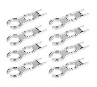 Lot de 8 clés à connecteur solaire, composantes photovoltaïques pour outils solaires - Clé à connecteur pour connecteurs - Outil de déconnexion - Assemblage de câbles (A)