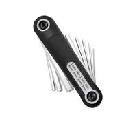 Lot de 8 clés hexagonales pliables en acier au carbone traité thermiquement pour un usage domestique et professionnel