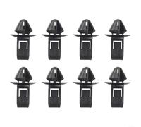 Lot de 8 clips de fixation pour calandre Noir pour Ram 1500 2013-2020 2500 3500 4500 5500 2013-2018 Remplacement pour 68213168AA