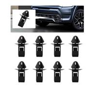 Lot de 8 clips de fixation pour grille OEM #68213168AA, clips de moulage de grille durables compatibles avec Ram 1500 2500 3500 4500 5500, accessoires de voiture essentiels