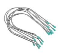 Lot de 8 clips de rechange argentés pour bigoudis à chaud, rouleaux de fixation pour rouleaux chauffants de 5,1 cm, outils et appareils de coiffage de rechange, kit de rechange pour rouleau chaud