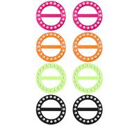 Lot de 8 clips en plastique pour t-shirt, t-shirt, écharpe (couleur B, taille B)